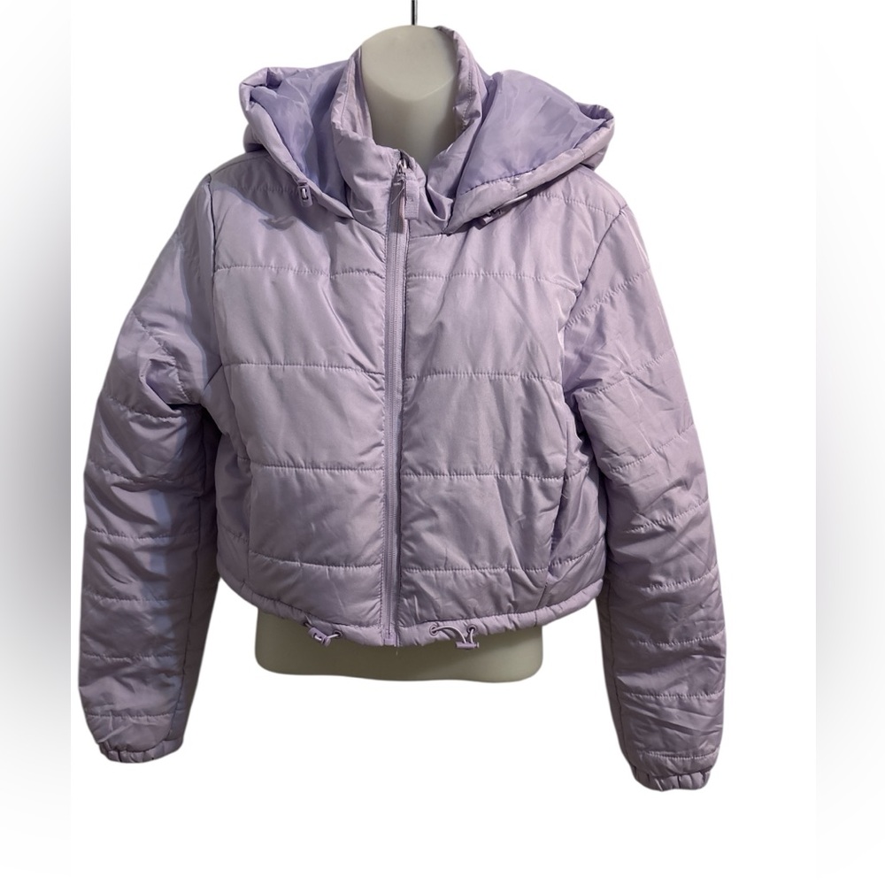 Lilac Puffer Jacket Juniors SZ Large